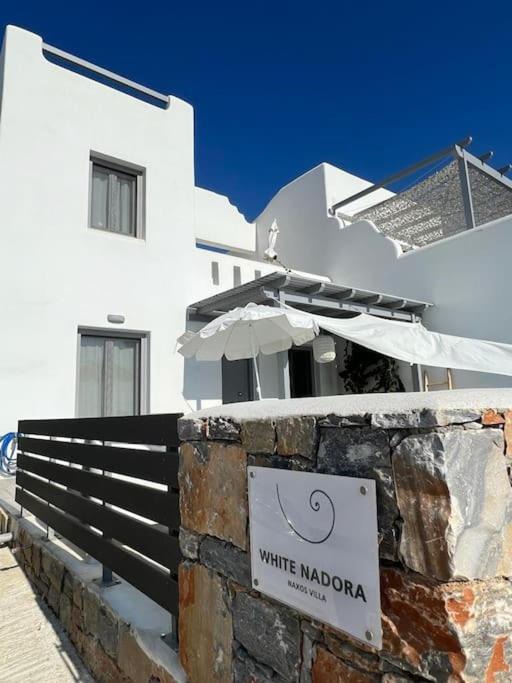 White Nadora Naxos Villa Agia Anna  Exterior foto
